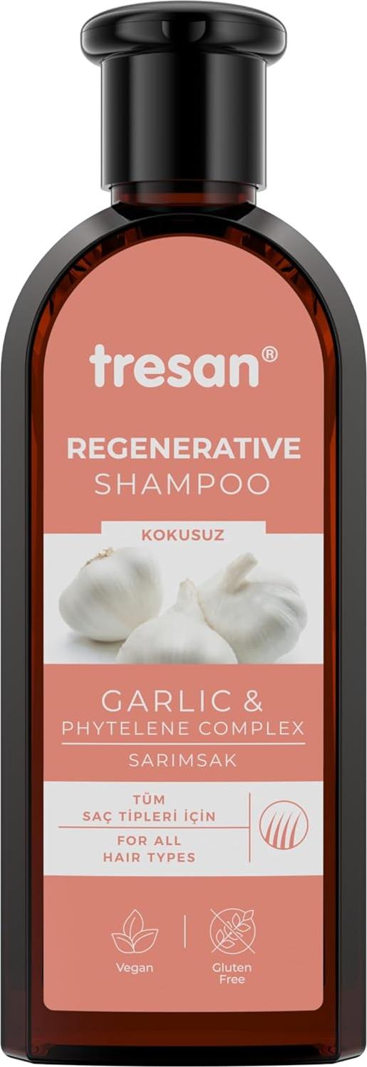 Tresan Regeneratives Shampoo mit Knoblauch 300 ml Tresan regenerative Shampoo