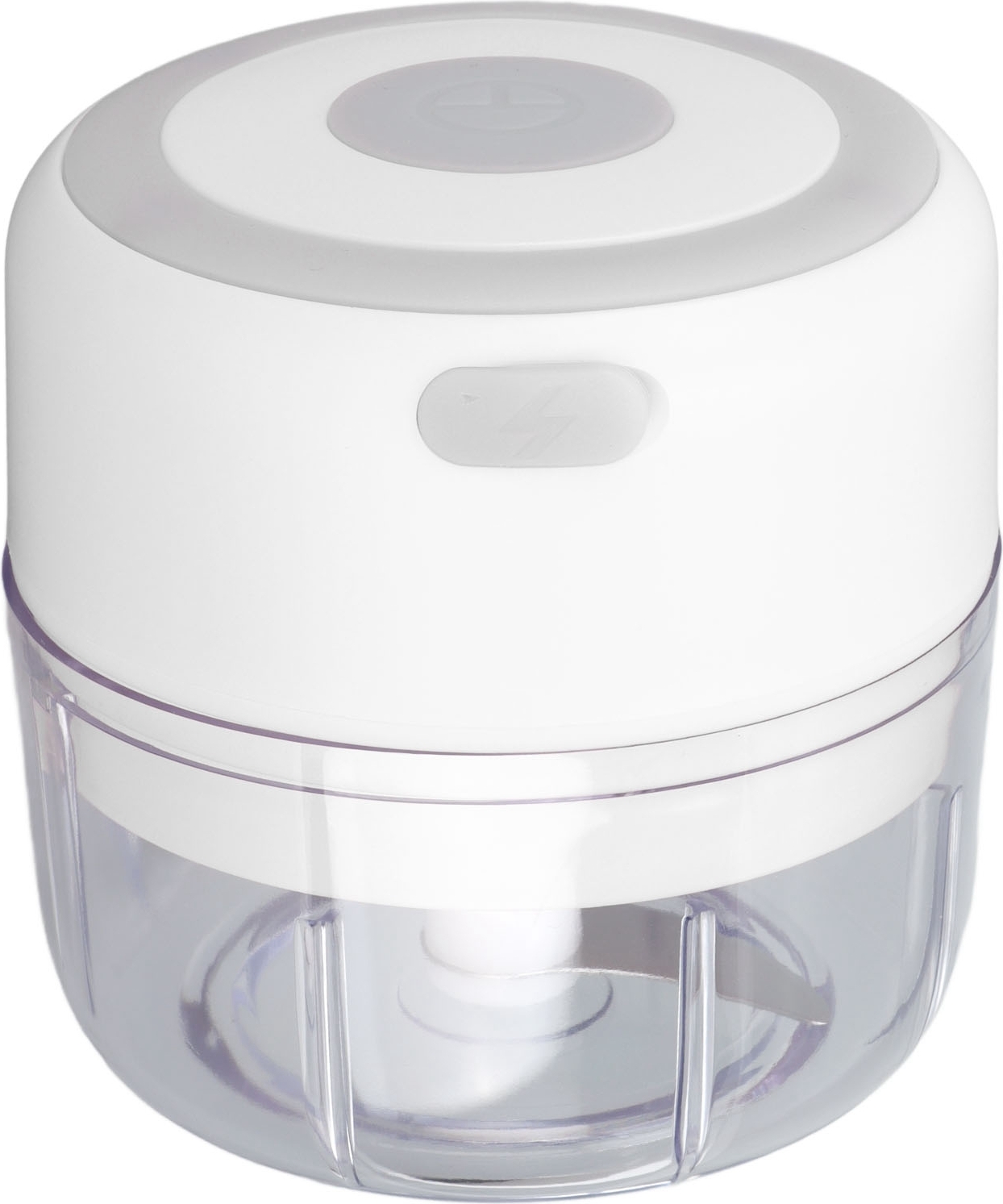 Cocosity Knoblauchschneider,Mini-Elektro-Knoblauchschneider,Mini-Elektro-Knoblauchquetscher,Mini-Salatzerkleinerer,Manuelle Knoblauchmühle,Elektrischer Knoblauchschneider