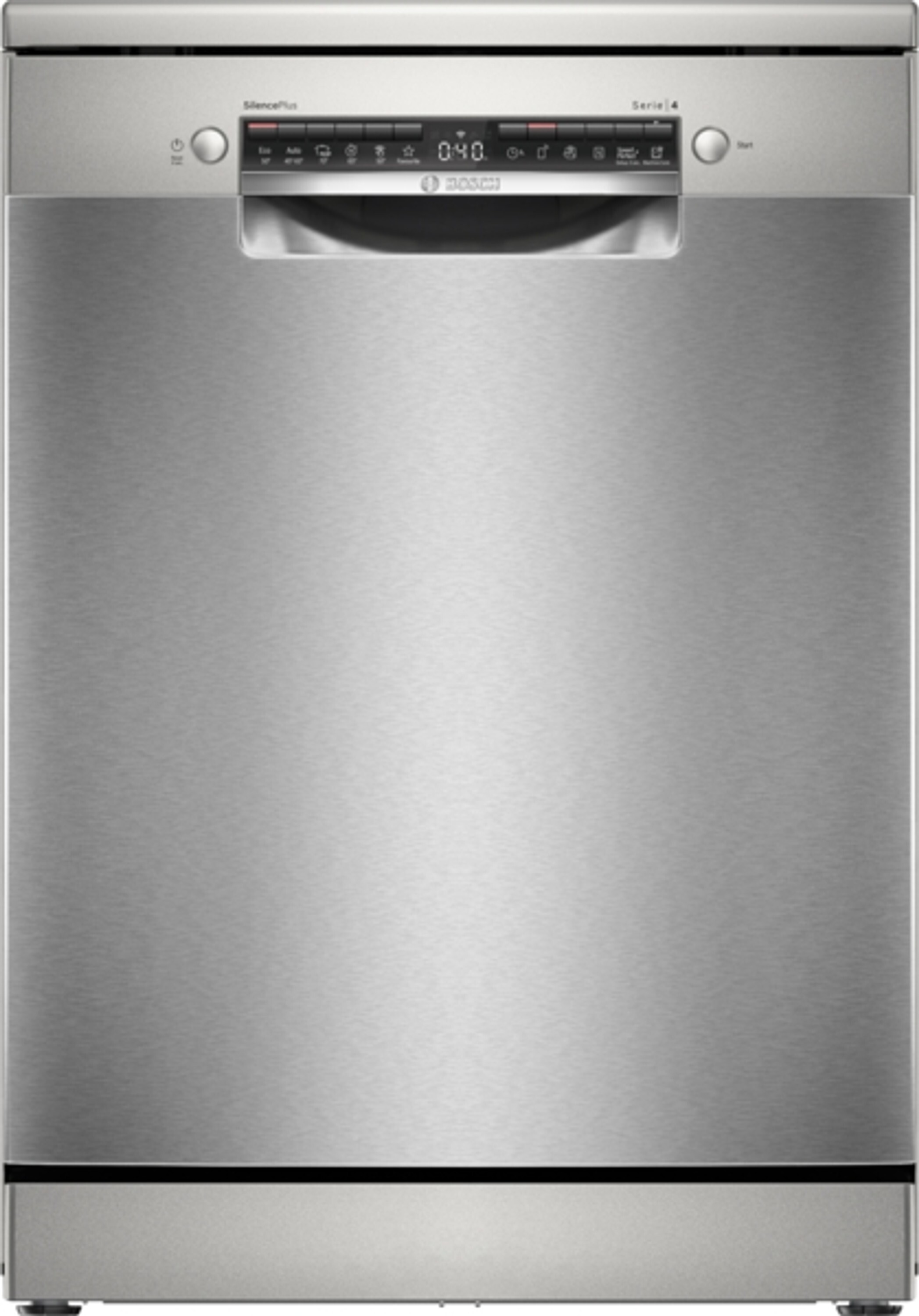Bosch SMS4EVI08E Smarter Geschirrspüler Freistehend 60 cm, Serie 4, Besteckschublade