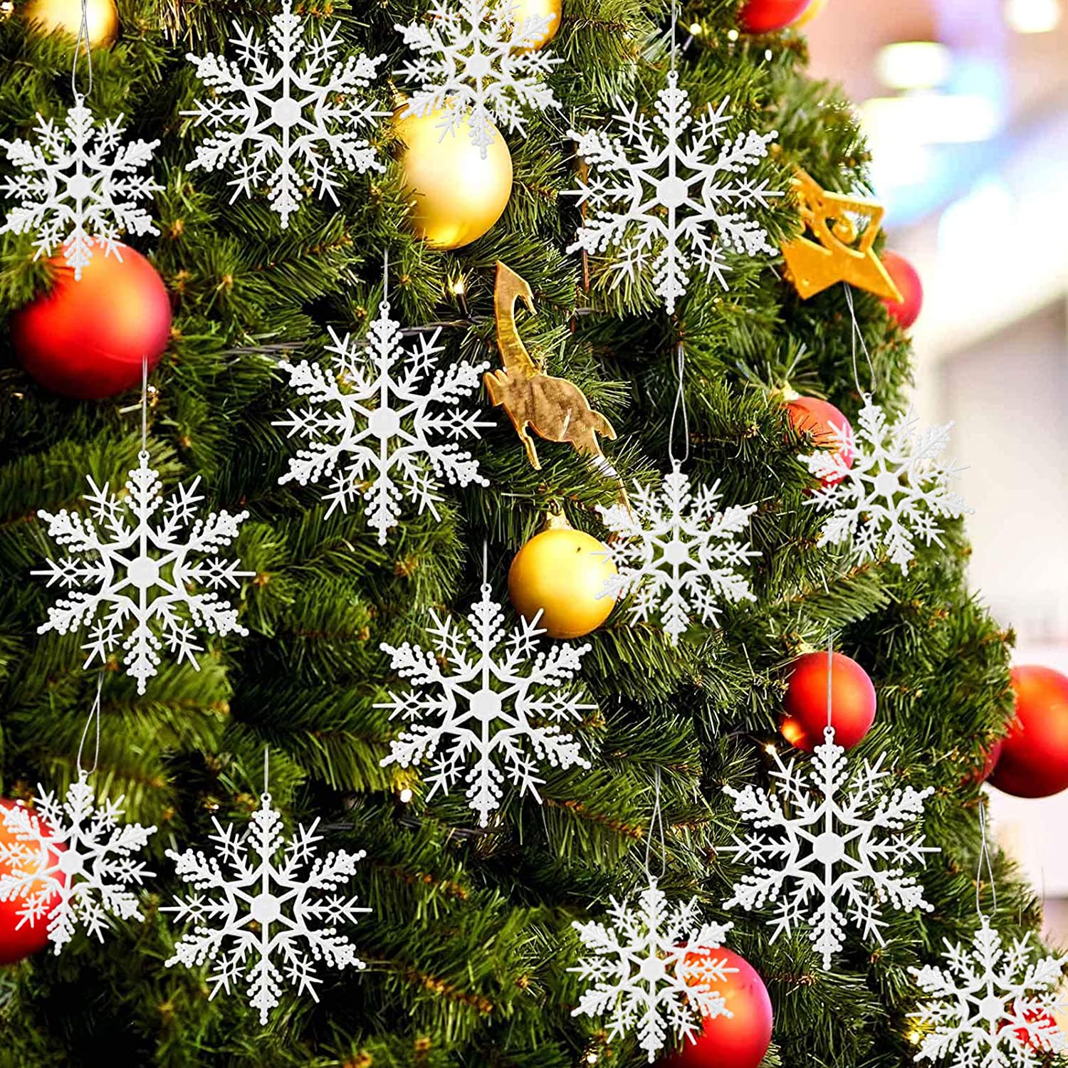 9 Stück/tasche Weihnachten Tannenzapfen Christbaumkugeln Baum Hängen Ornaments