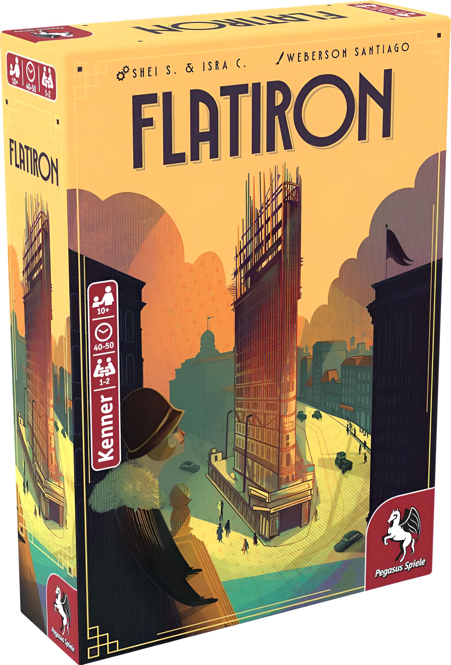 Pegasus Spiele Flatiron (DE) - Strategiespiel (+) 57031G