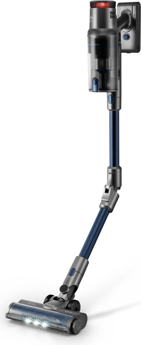 Ufesa U7 Digital Animal, Tyčový vysávač 2 v 1, Bezvreckové, Modrá, Šedá, 0,6 L, Obdĺžnikový, Suchý