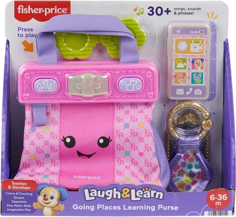 Mattel Fisher Price - Laugh & Learn Going Places Learning Purse