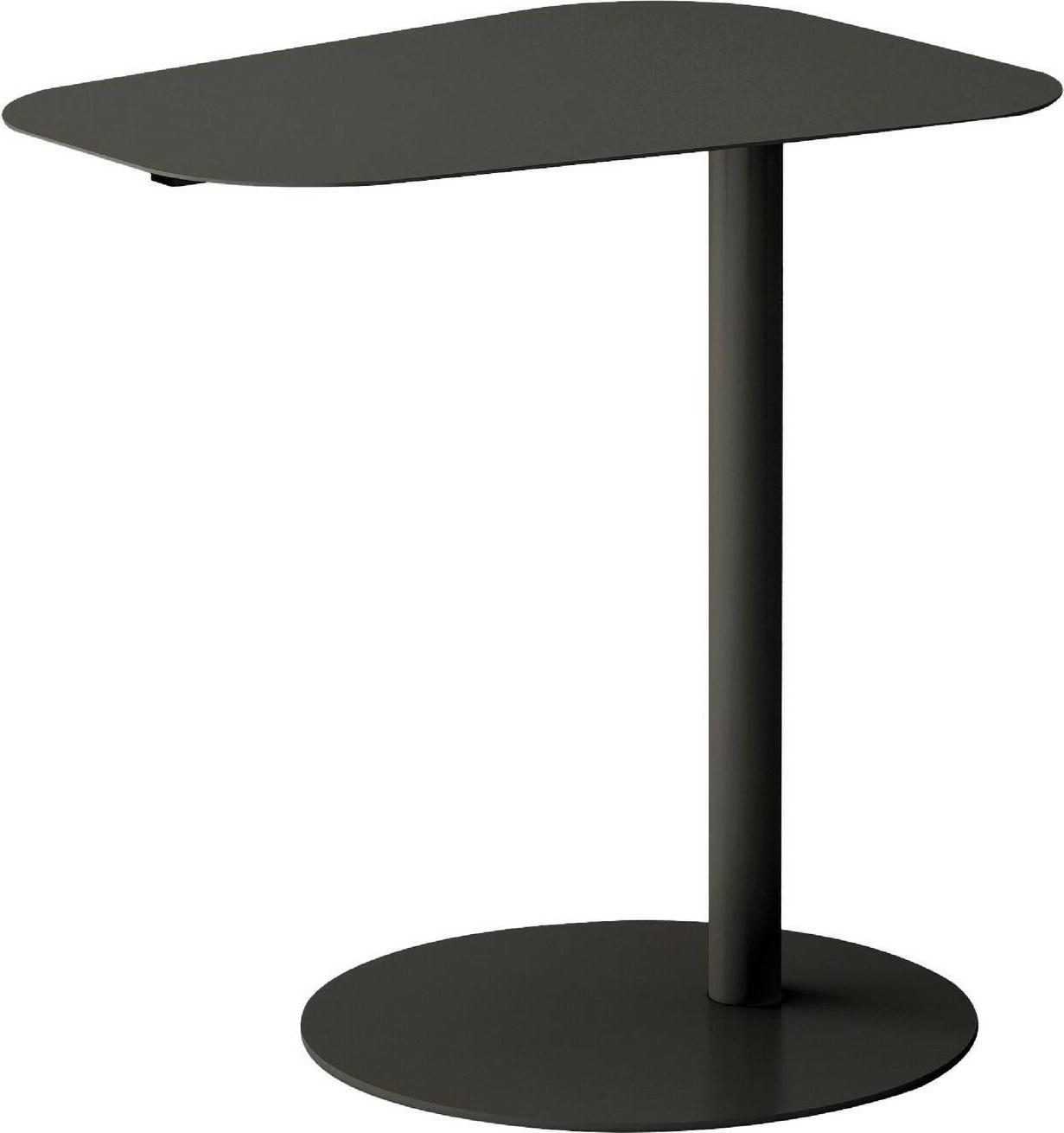Dmora Couchtisch Kirsche 50x38x50h cm Grau Fantasieform