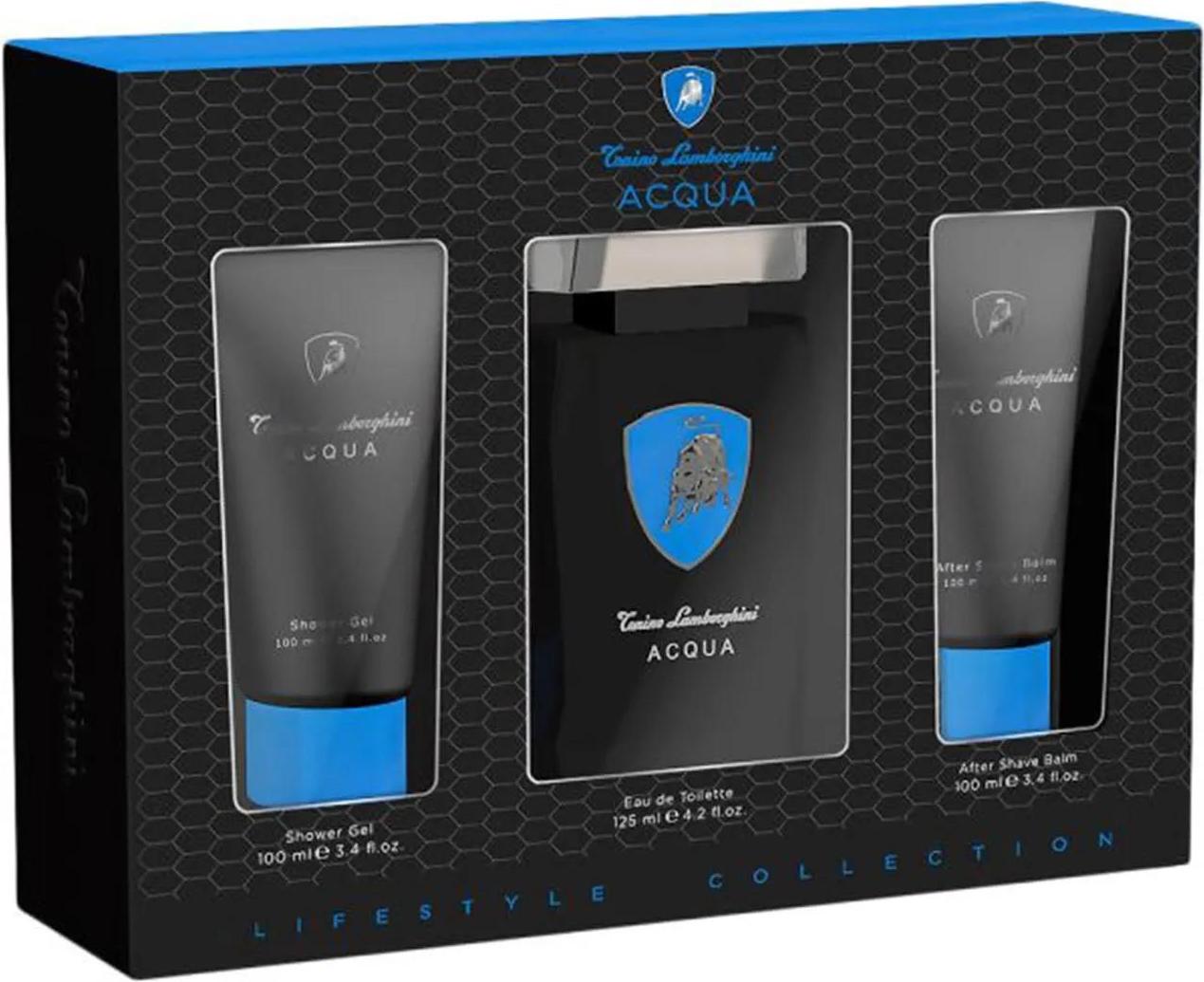 Tonino Lamborghini Acqua EDT 125 ml + ASB 100 ml + SG 100 ml M