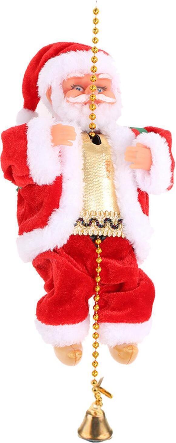Kletternder Weihnachtsmann