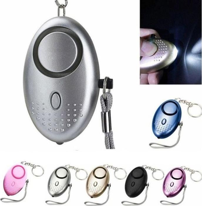 Mmgoqqt Rose Standalone-Alarm – Personenalarm – Lauter 130-dB-Personenalarm mit Notfall-Sicherheitsalarm für Lampen Kau-LA-25123-163