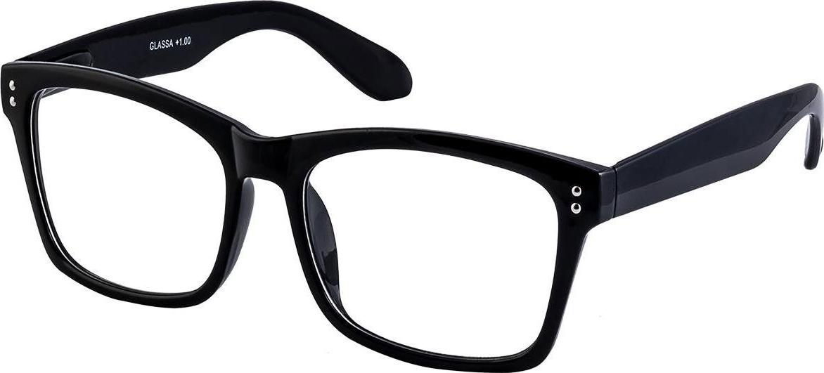 GLASSA Lesebrille G 122, 4,50 dio, schwarz
