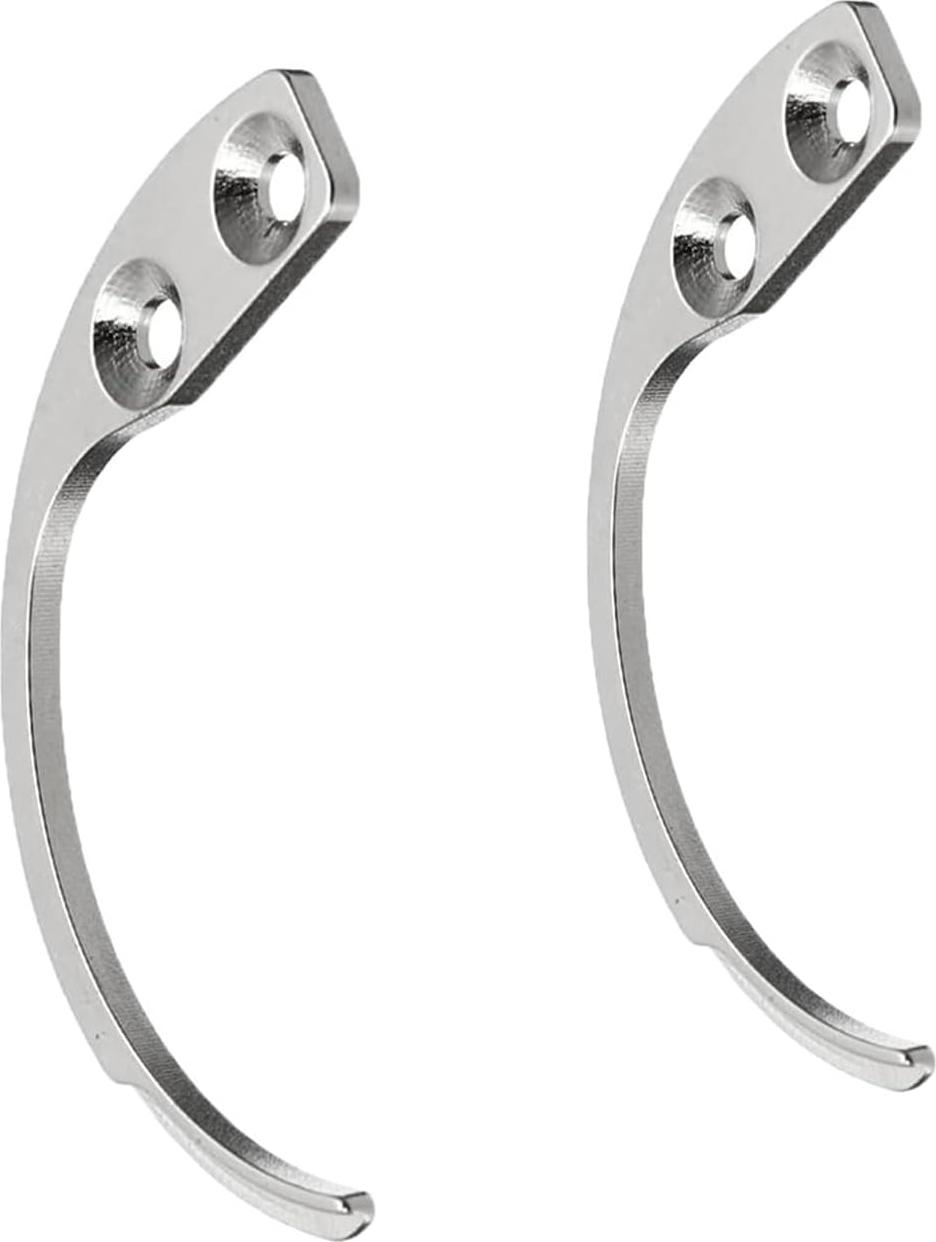 Markenlos 2 Stück Sicherheitsetikettenentferner, tragbarer manueller Magnet-Sicherheitsetikettenentferner für EAS, Kleidung, Schuhe, Hartetikett