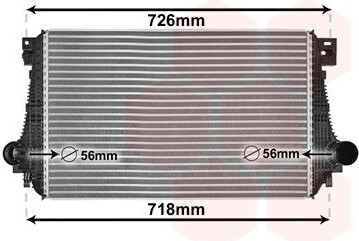 VAN WEZEL 58004368 Intercooler