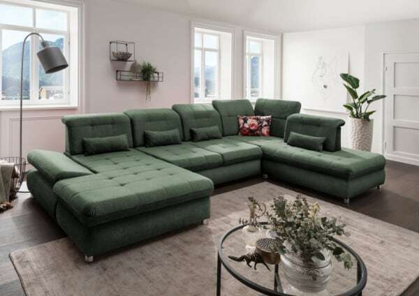 Benformato Arezza: Wohnlandschaft für Ihr Zuhause : vorstehend rechts : Grün Ausrichtung: vorstehend rechts Farbe: Grün