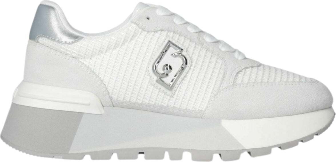 Liu Jo Grey Sneakers mit Wildlederdetails – 40 BA5049PX02704370-40