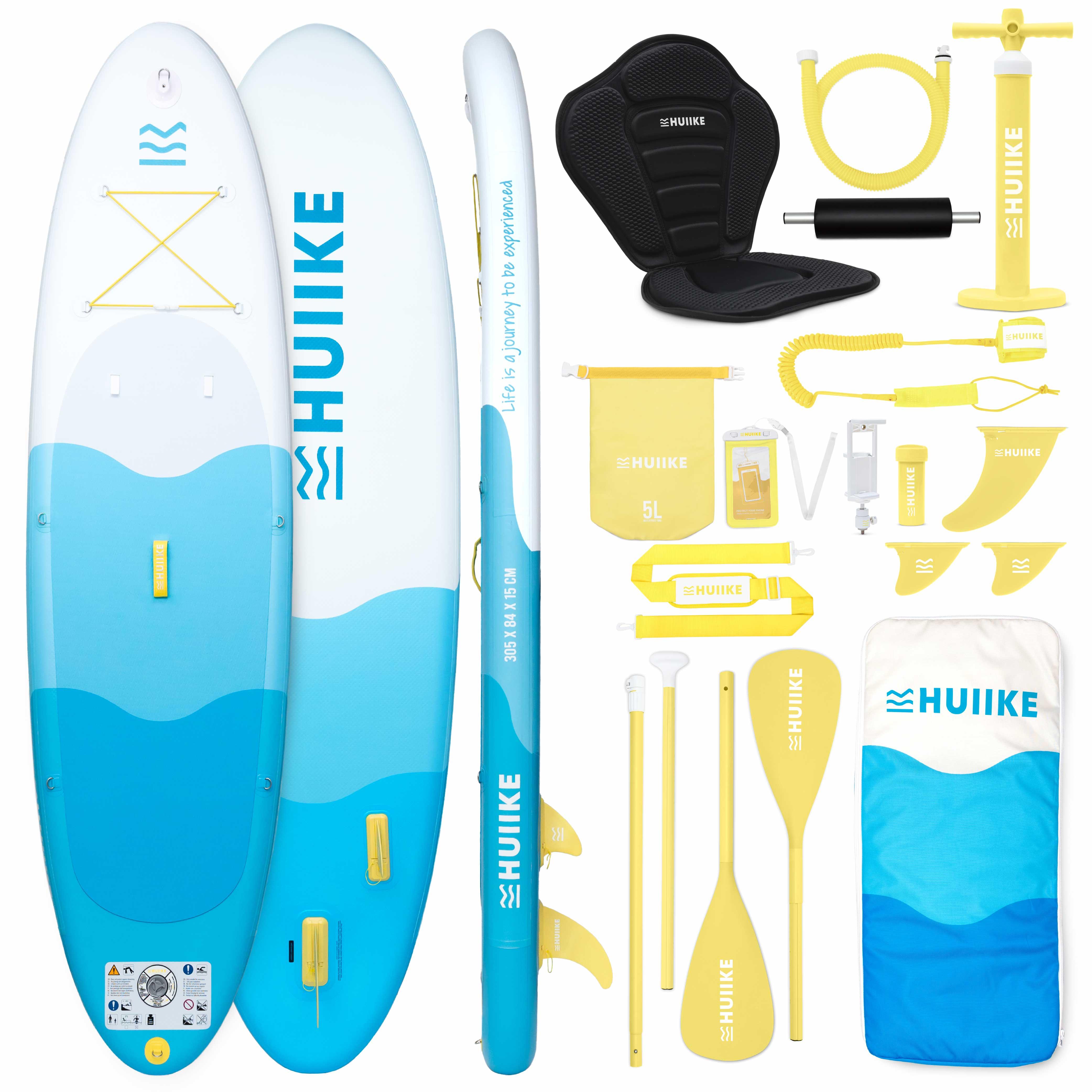 Stand Up Paddling Board Hochwertigem Zubehör - HUIIKE | Sup Board Aufblasbar, Stand Up Paddle Board