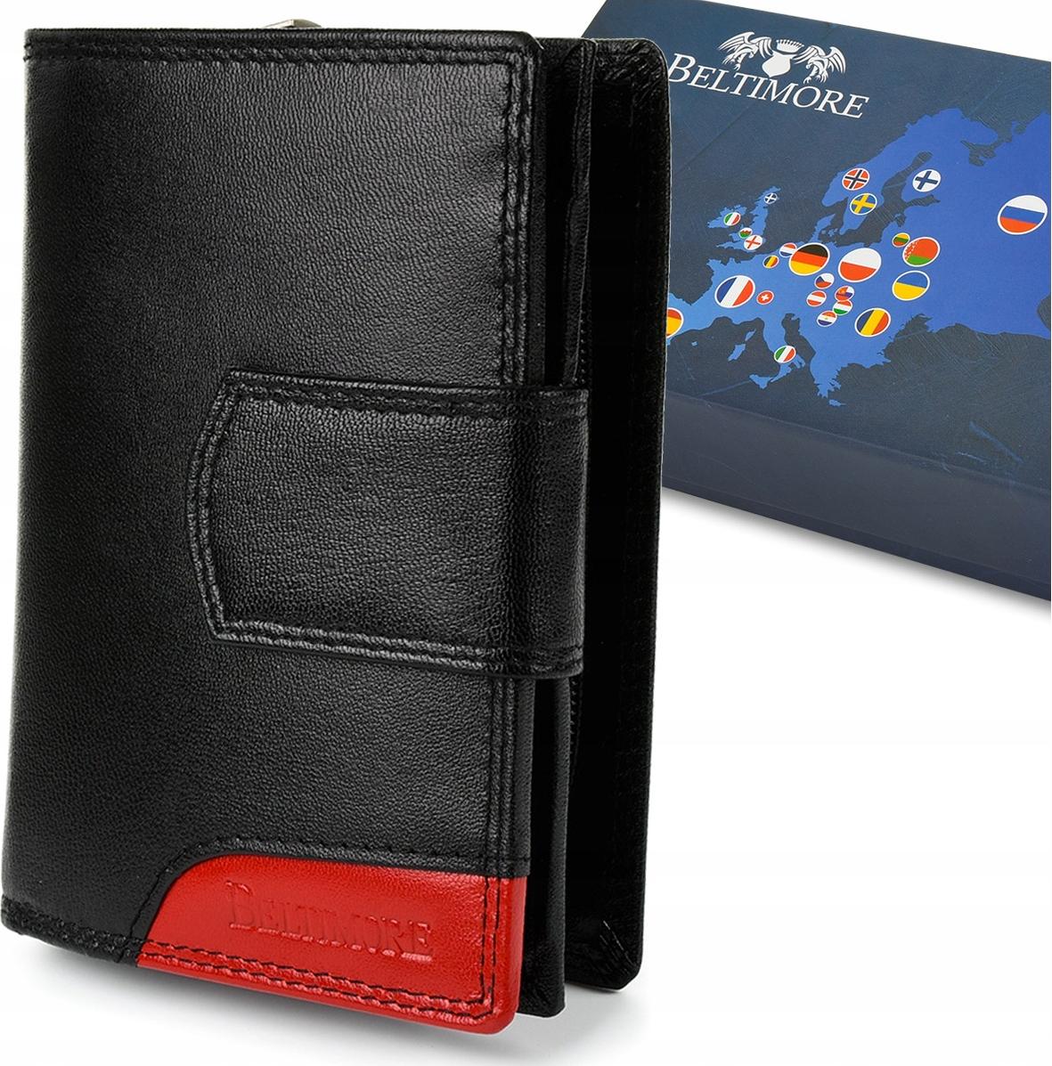 Große Damen-Geldbörse aus Leder mit RFID-Schutz BELTIMORE