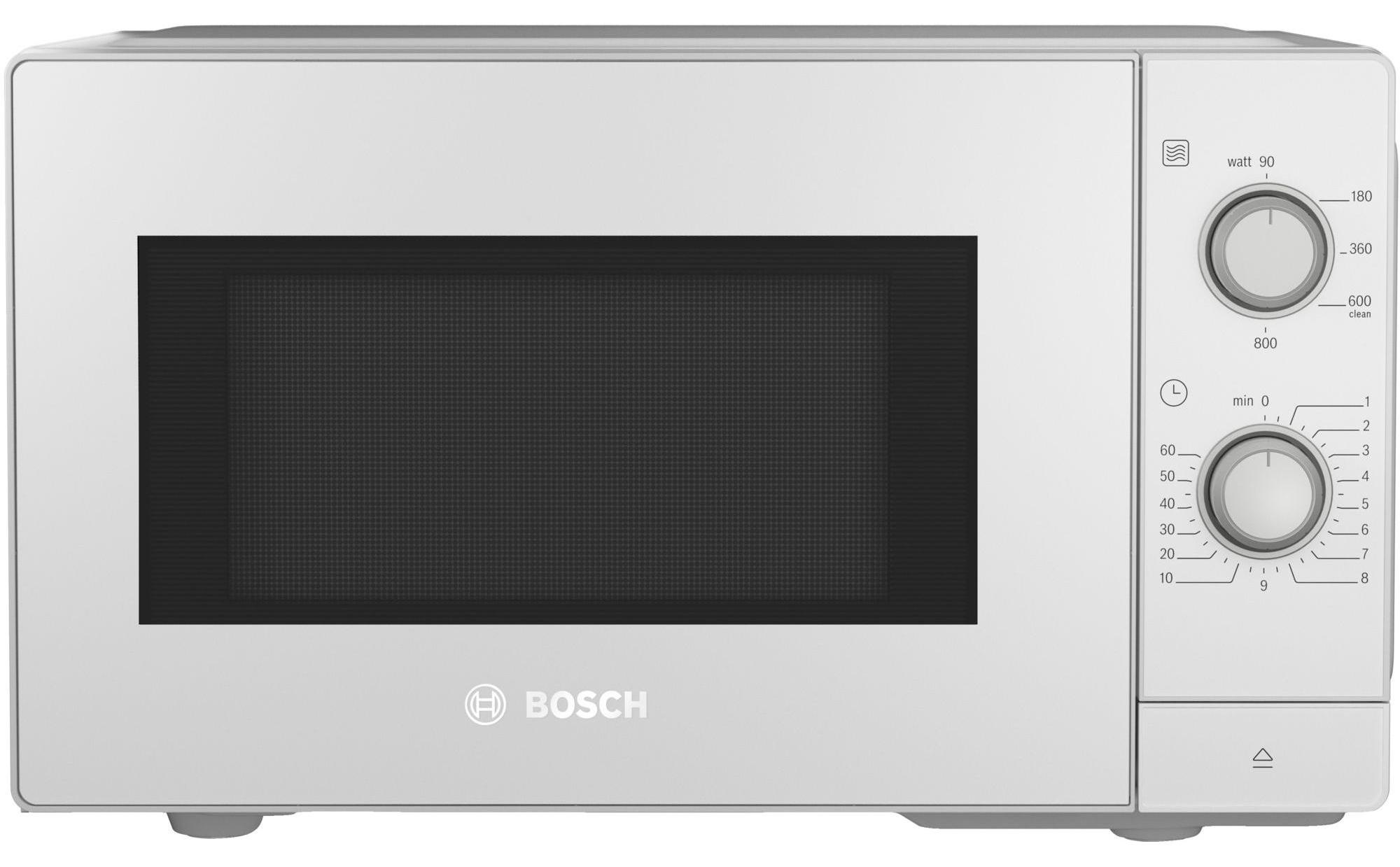Bosch FFL020MW0 Mikrowelle 800 W Freistehende Mikrowelle 44 x 26 cm Weiß