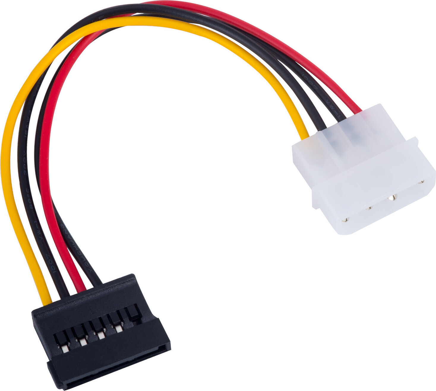 Akyga AK-CA-17, 0,15 m, Molex (4-pin), SATA 15-Pin, 70 mm, 110 mm, 1 cm
