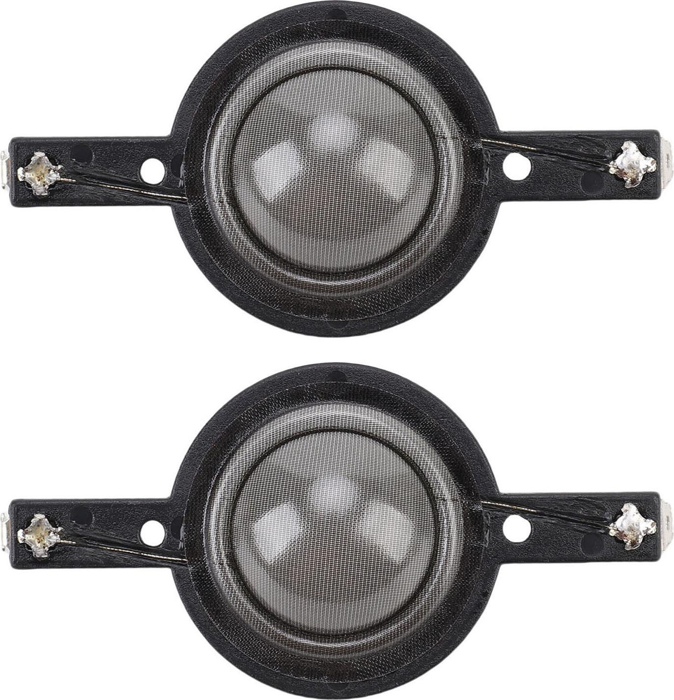 Gistuch 2 Stück 4 Zoll Lautsprechermembran Seide 25,4 mm DCR 5,4 Hochtönermembran für Upgrade-Reparatur