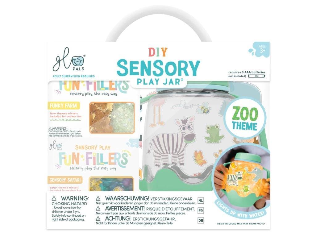 Glo Pals (Vibe LLC) Glo Pals Zoo Sensorik-Set