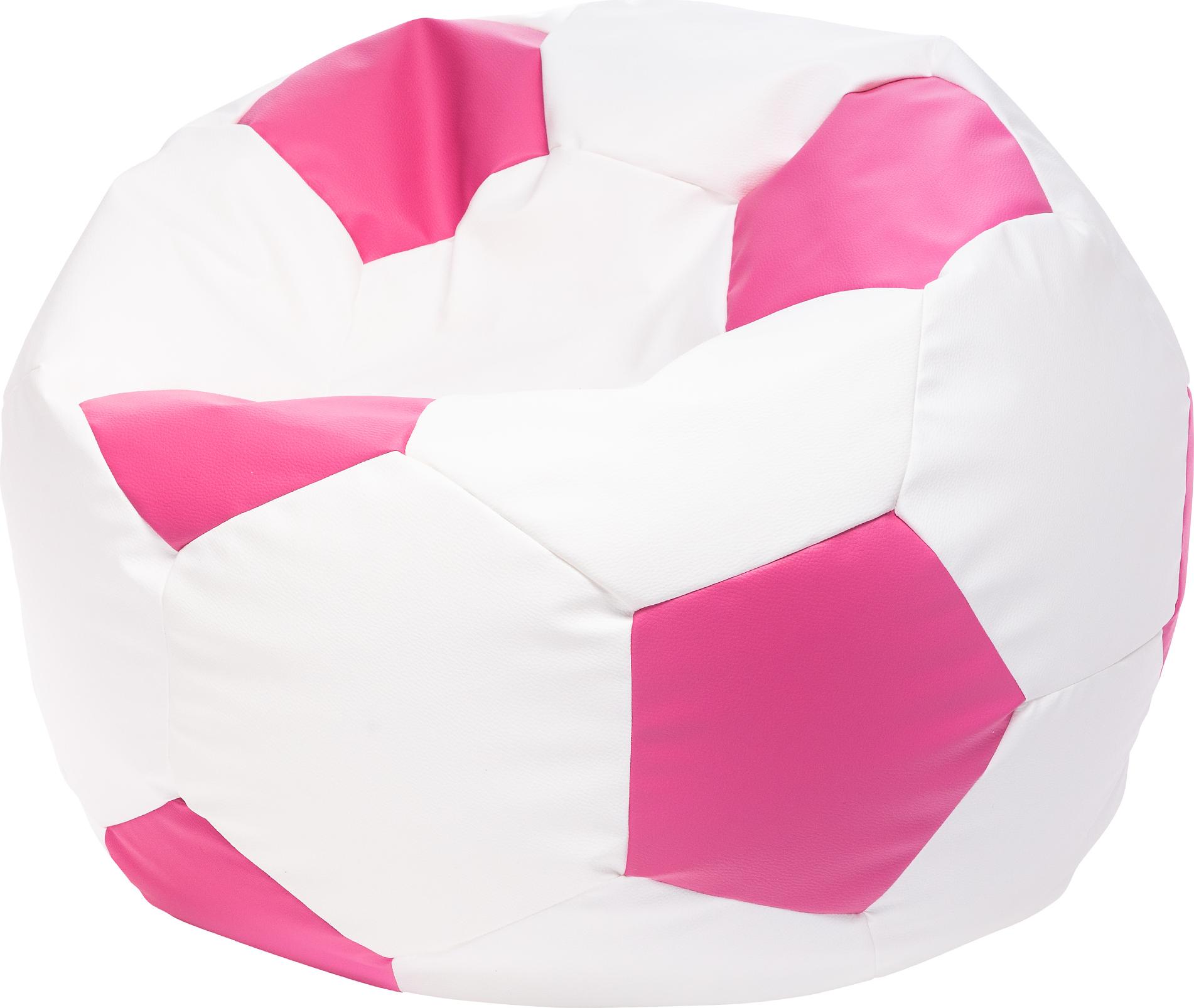 Ecopuf, Sitzsack Ball, Bean Bag, Sitzsäcke Gaming Sack, Rosa E5, XL