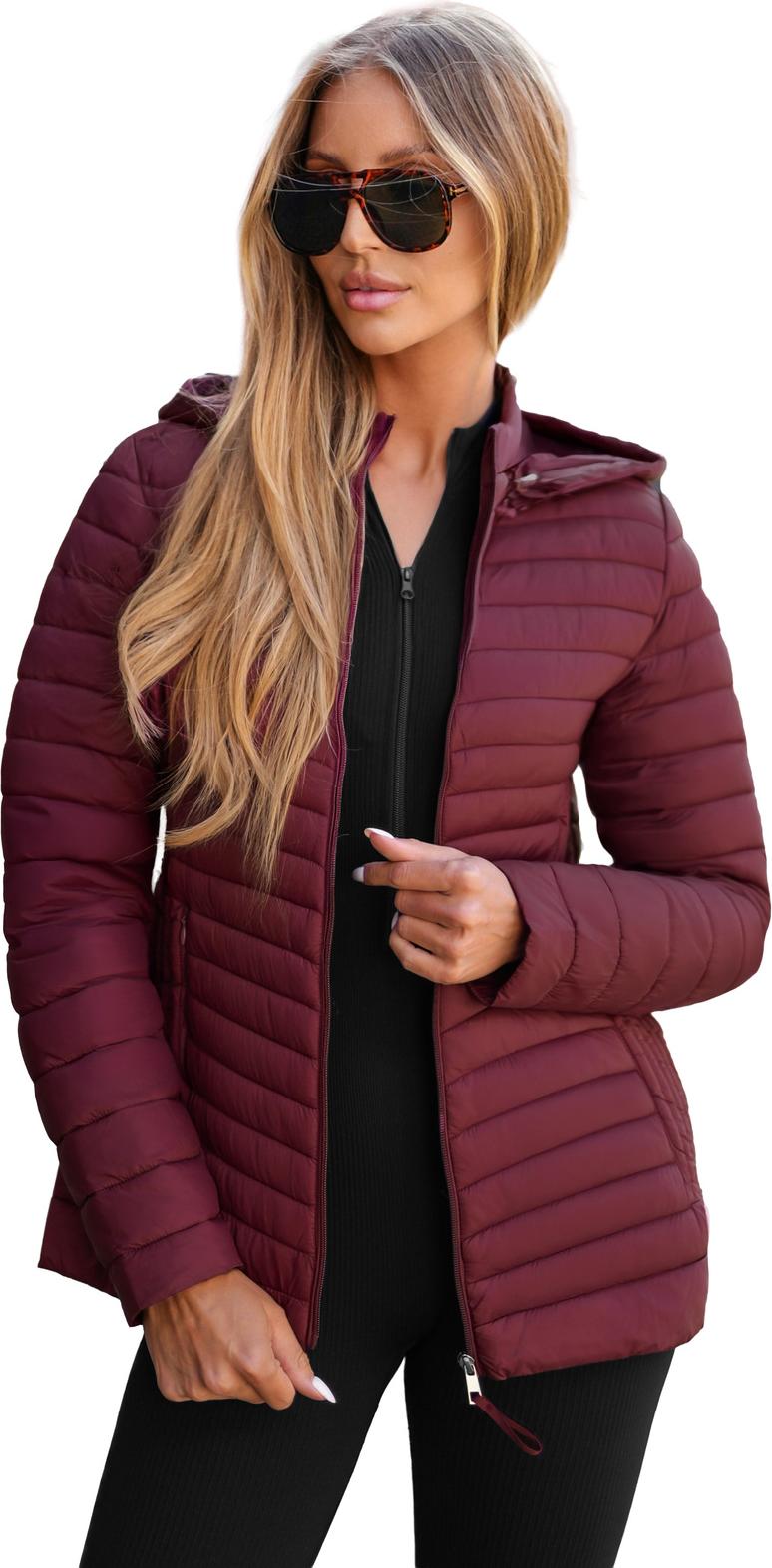 Damen Jacke Weinrot OZONEE JS/11Z8228 S