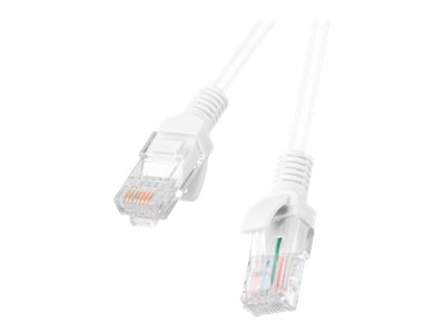 LIST LANBERG Cat.5E UTP 0.5M FLUKE Passed White White PCU5-10CC-0050-W
