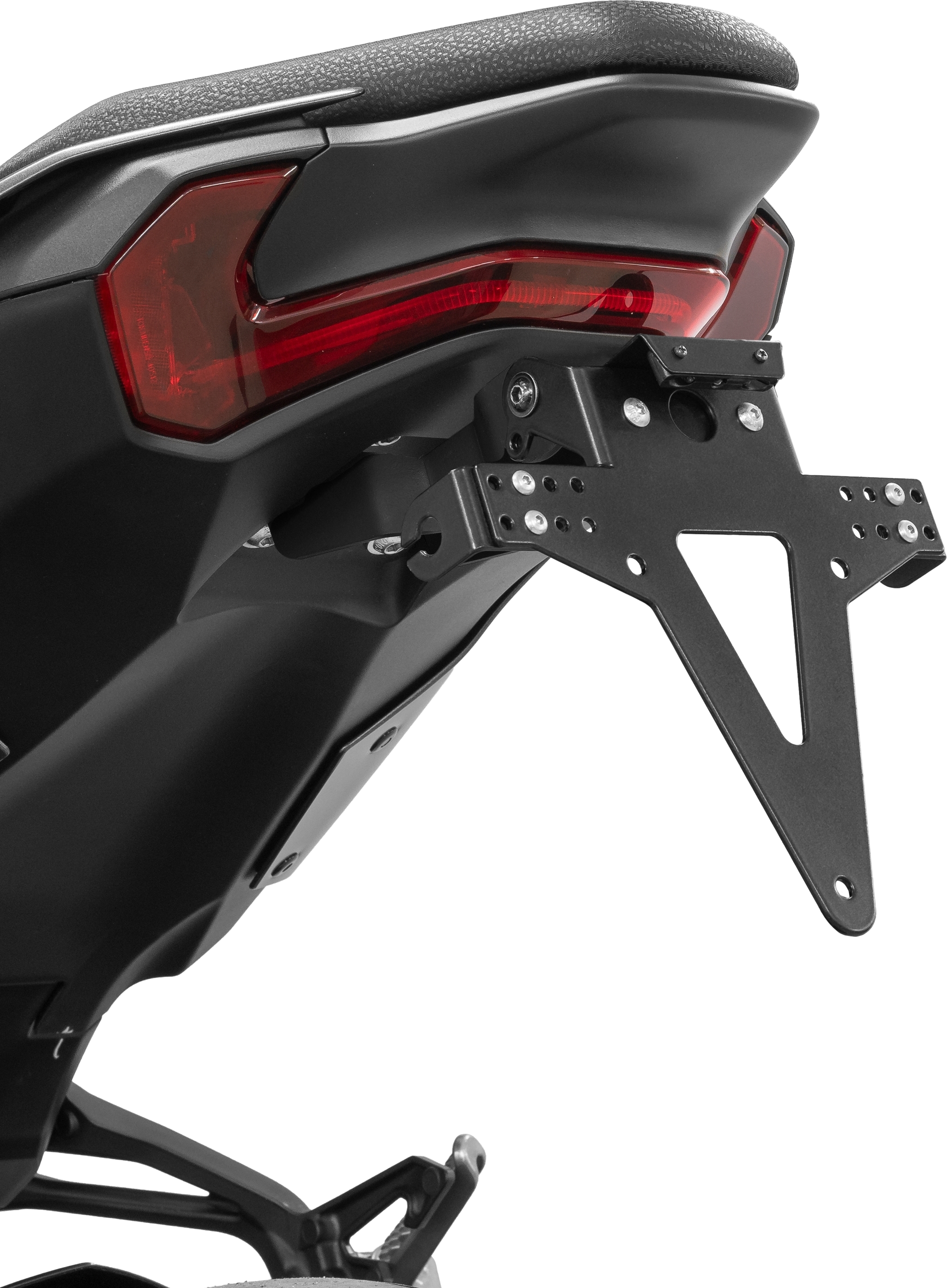 ZIEGER Portatarga moto compatibile con: Yamaha MT-125