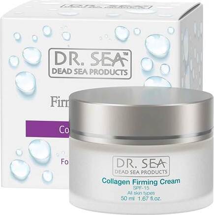 Dr.Sea Straffende Creme mit Kollagen SPF15