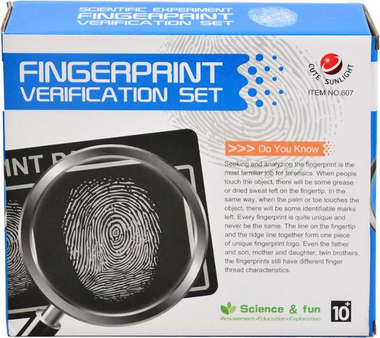 Lobbes Detektiv Spielzeugset Fingerabdrücke Untersuchung Kinder 01350904