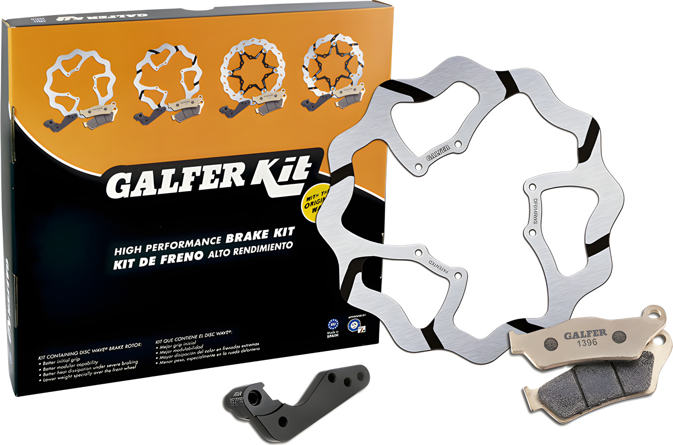 Bremsen Kit Galfer Galfer KG606RWS Oversize vorne 270mm
