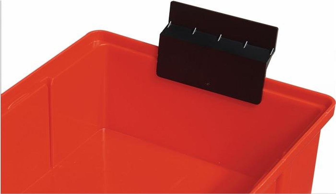 Ing. Alfred Häner GmbH Auszugsperre f.Regalkasten B.93/152/186mm schwarz PP LA-KA-PE VKB SPERRE-25