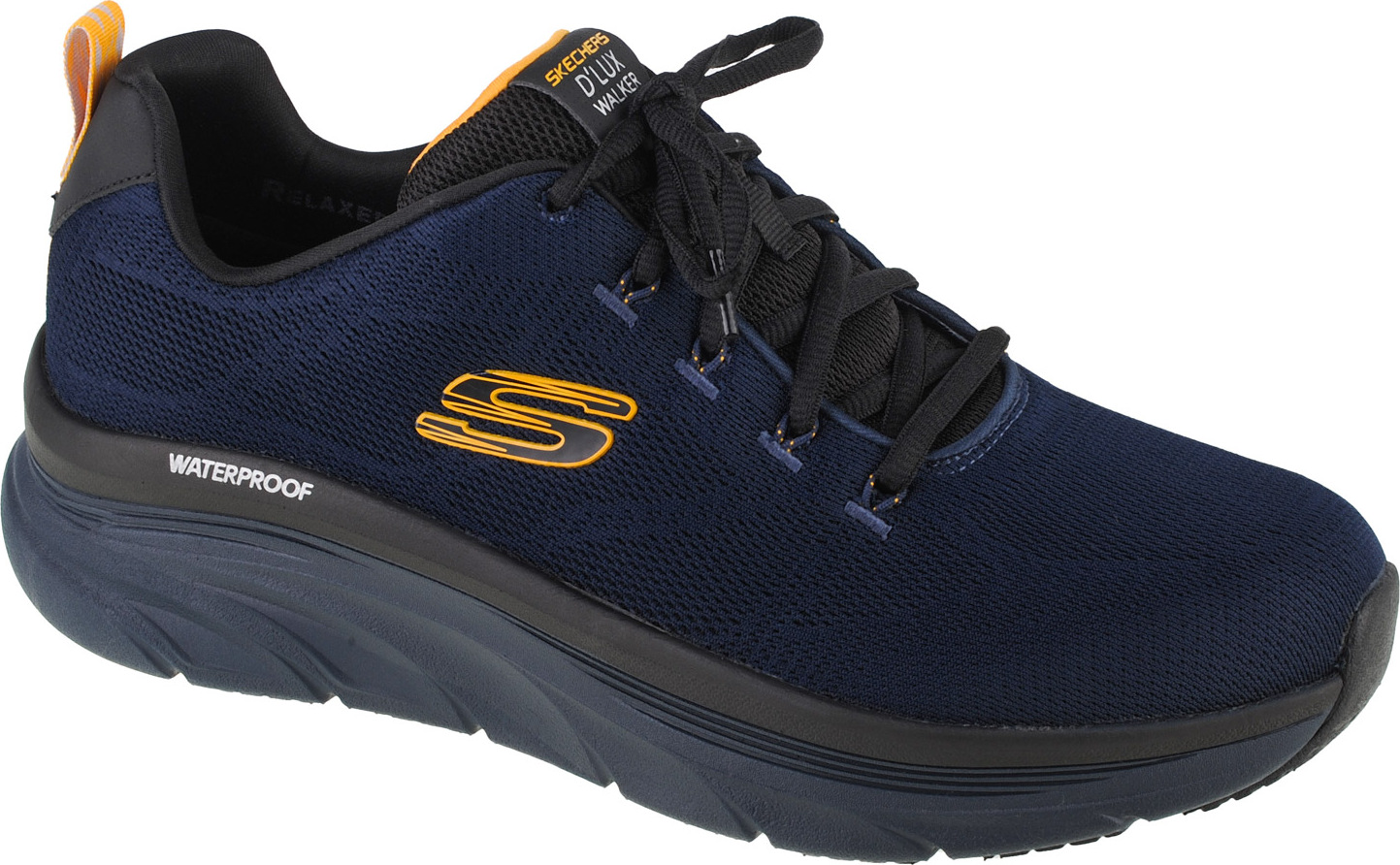Skechers D'Lux Walker Get Oasis 232362-NVYL, tenisky, pánske, tmavomodré, veľkosť: 46