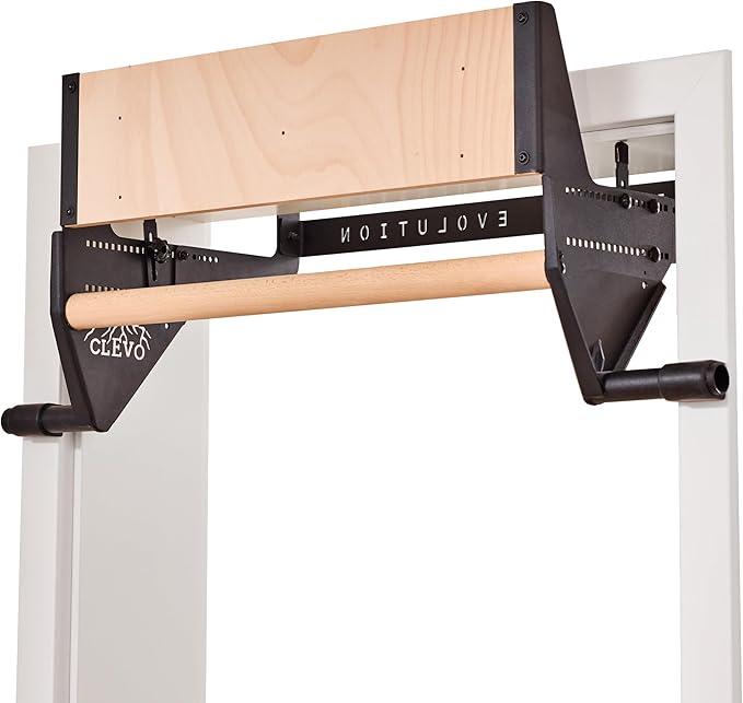 Unbranded '- Hangboard für Kletten und Bouldern - Climbing Trainingsboard Hangboard Klettern Aufhängung für Türe inkl Klimmzugstange