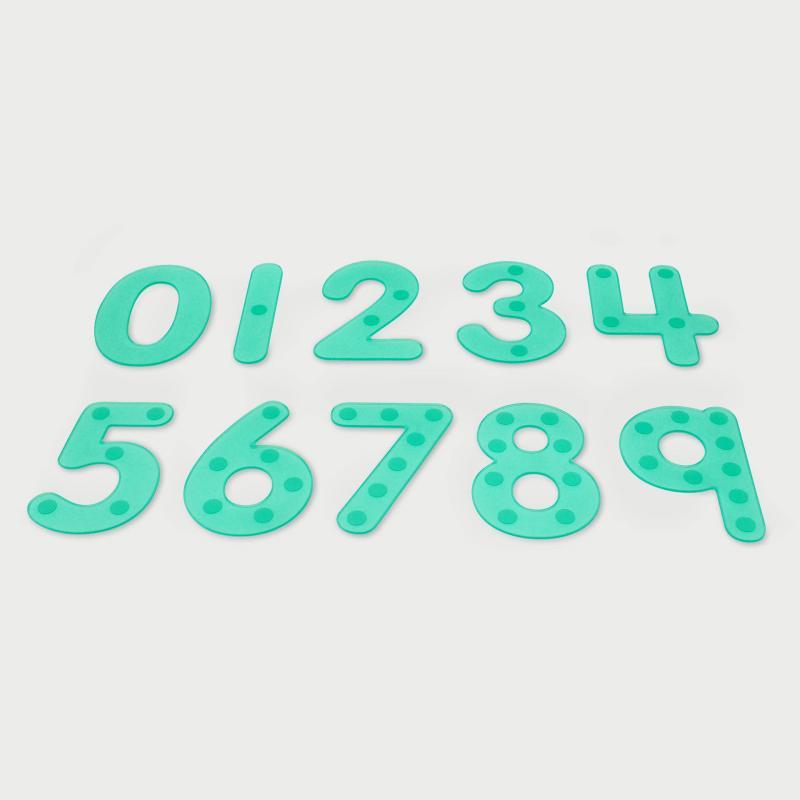 Tickit SiliShapes Punktzahlen, Silikon, Grün 54511