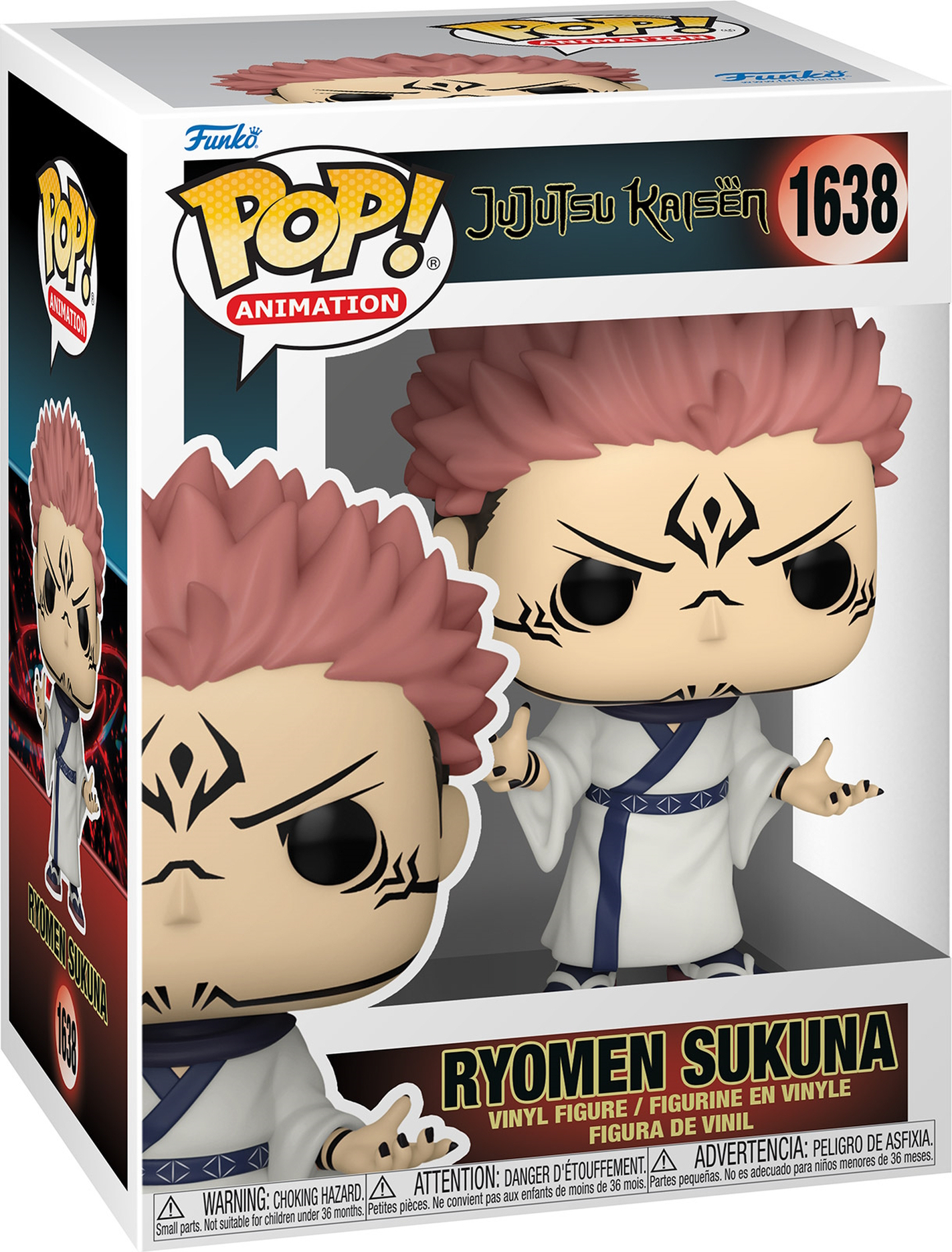 Jujutsu Kaisen - Ryomen Sukuna 1638 - Funko Pop! Vinyl Figur FK80282