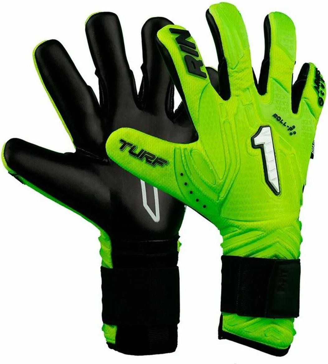 Torwarthandschuhe Rinat Aries Némesis Turf Zitronengrün Erwachsene S64192430