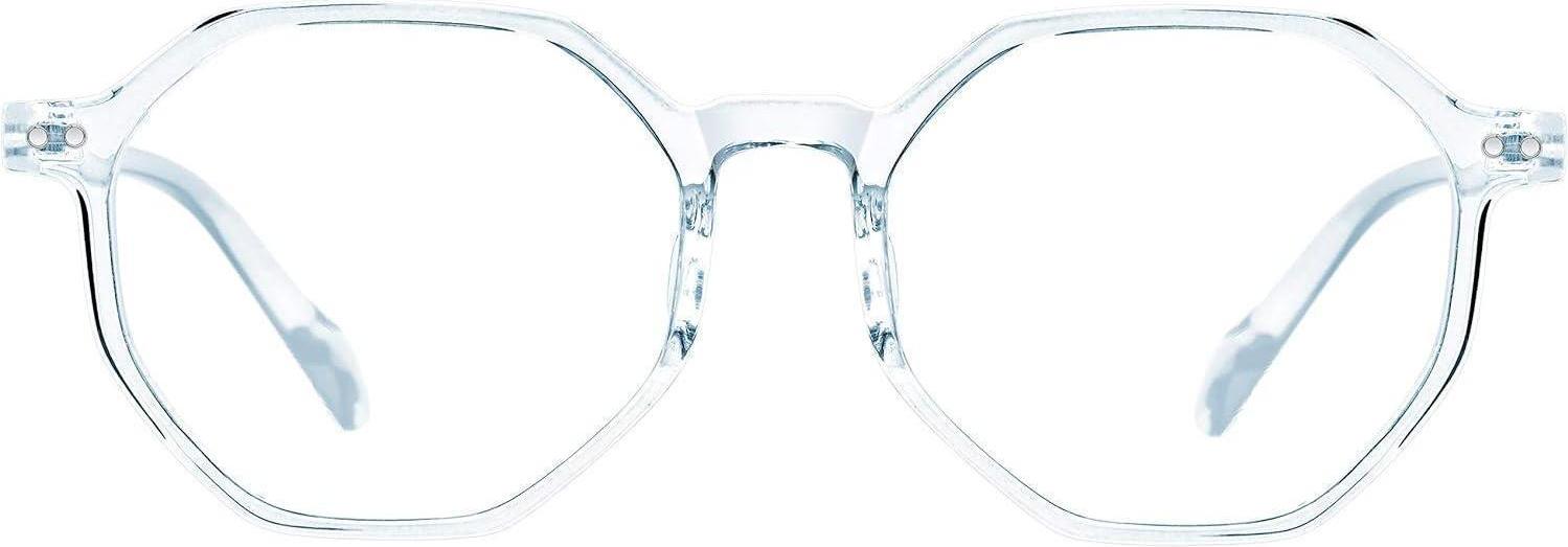 Sonstige Damen Blaulichtfilter Brille PC TV Handy ohne Sehstärke - Schutz vor Augenbelastung & UV400 - Leichter Rahmen 14g