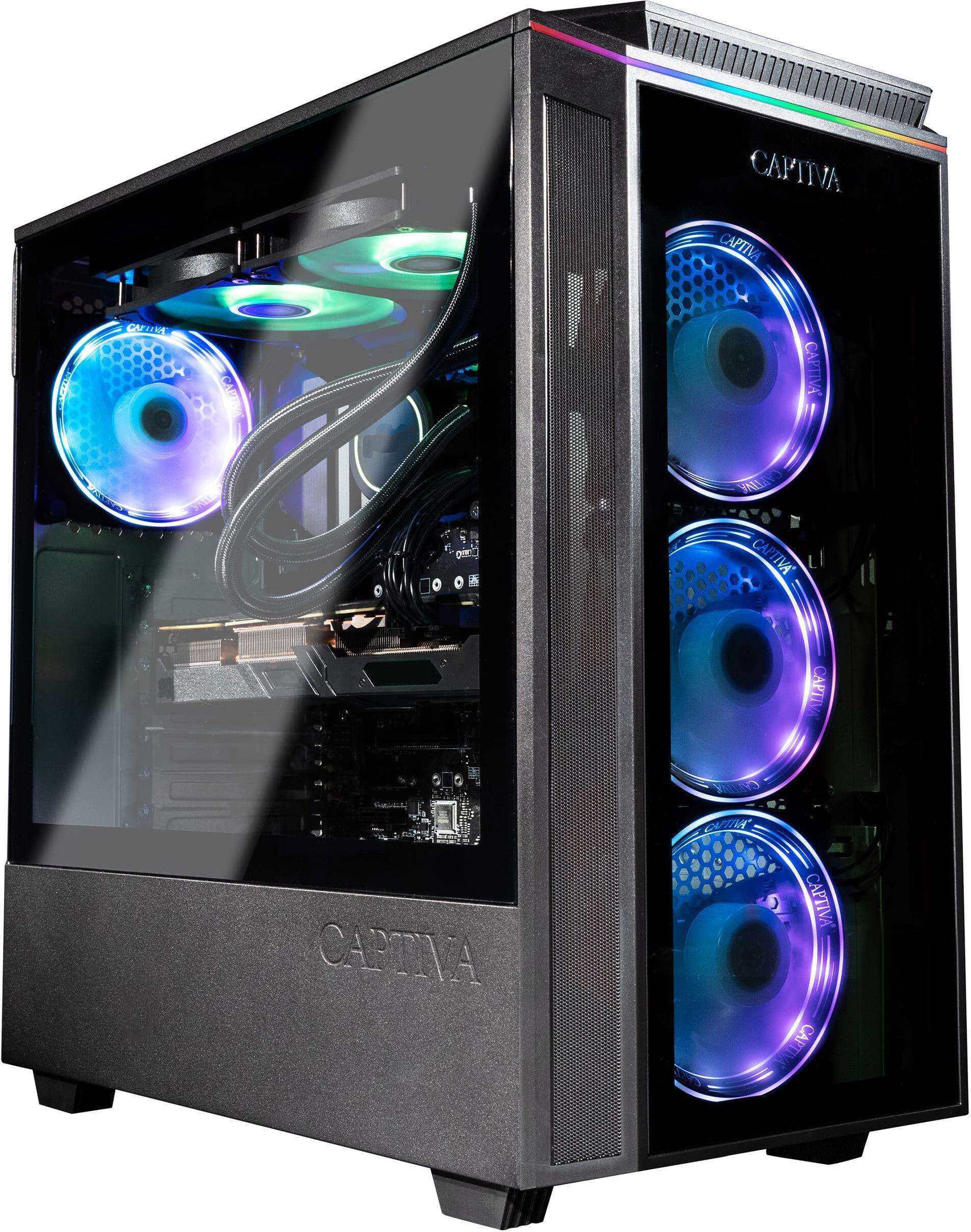 Captiva PC Highend Gaming R81-697 | AMD Ryzen 9 7950X | 64 GB DDR5 RAM | NVIDIA GeForce RTX 4070 Super 12 GB | 2 TB SSD | Windows 11 Home