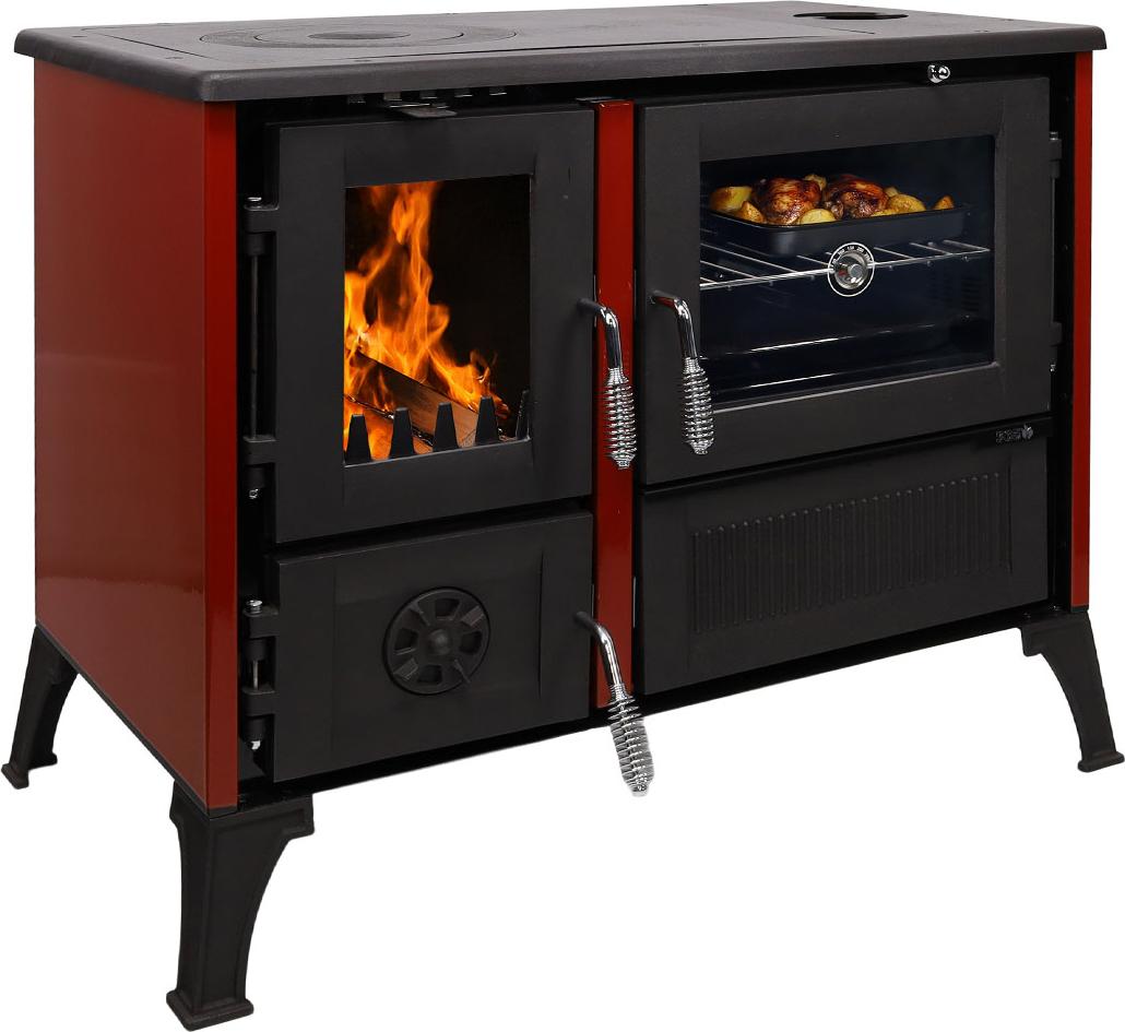 365® Küchenherd Cook Smart rot emailliert 8 kW Gusseisen A+