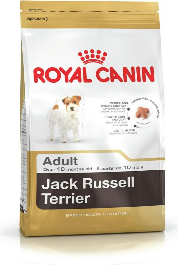 Royal Canin Jack Russell Adult, Adult, Jack Russell Terrier, Klein (5-10 kg), Geflügel, Reis, 7,5 kg NEW-2356