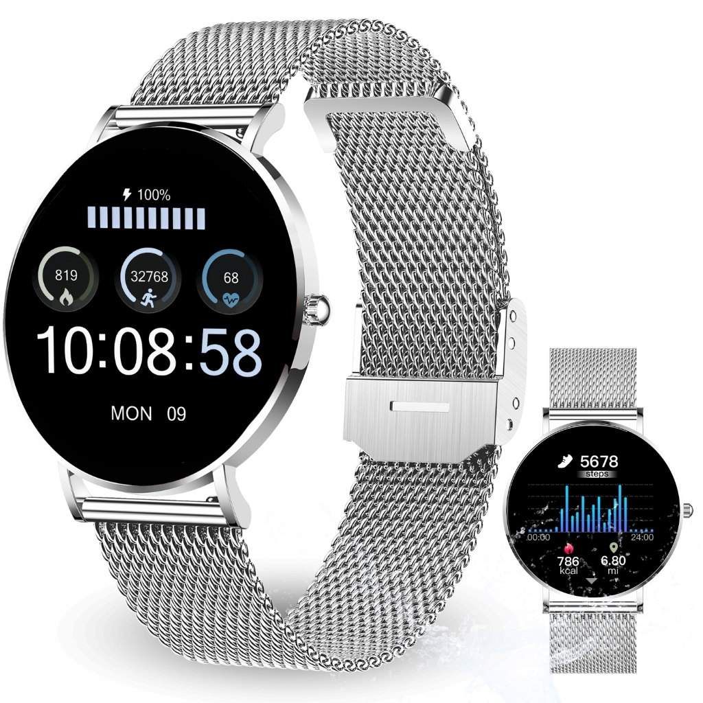 SMARTWATCH XCOAST SIONA 2 Topas Silver 570457