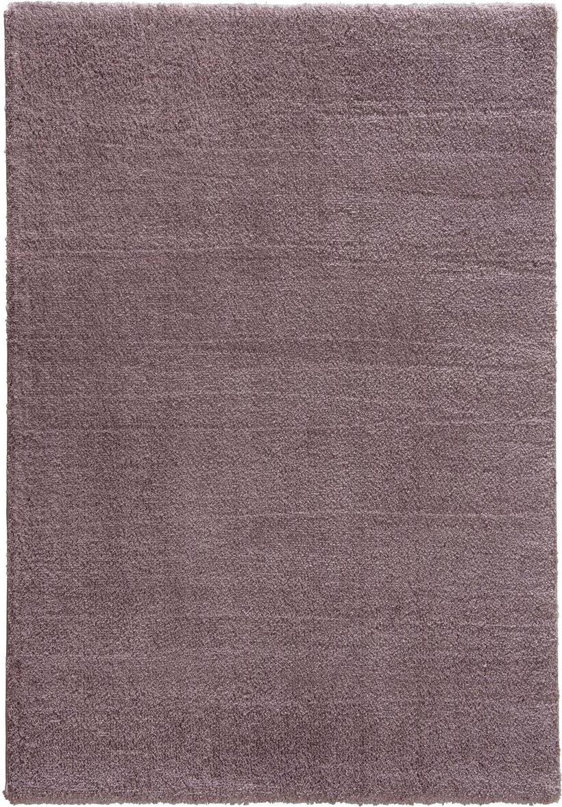 möbelando Teppich Jugendzimmerteppich Flurteppich Salerno 200x290cm D.200 C.018 mauve 650396