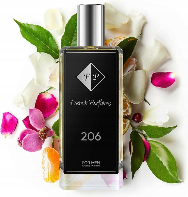 FP French Perfumes | Herrenparfüm Nr. 206 – Esssentiaal – 104 ml – 20 % Parfümöl | Holzig-Aromatisch Herrenduft – Elegant, Kraftvoll & Langanhaltend Nr 206 - Esssentiaal