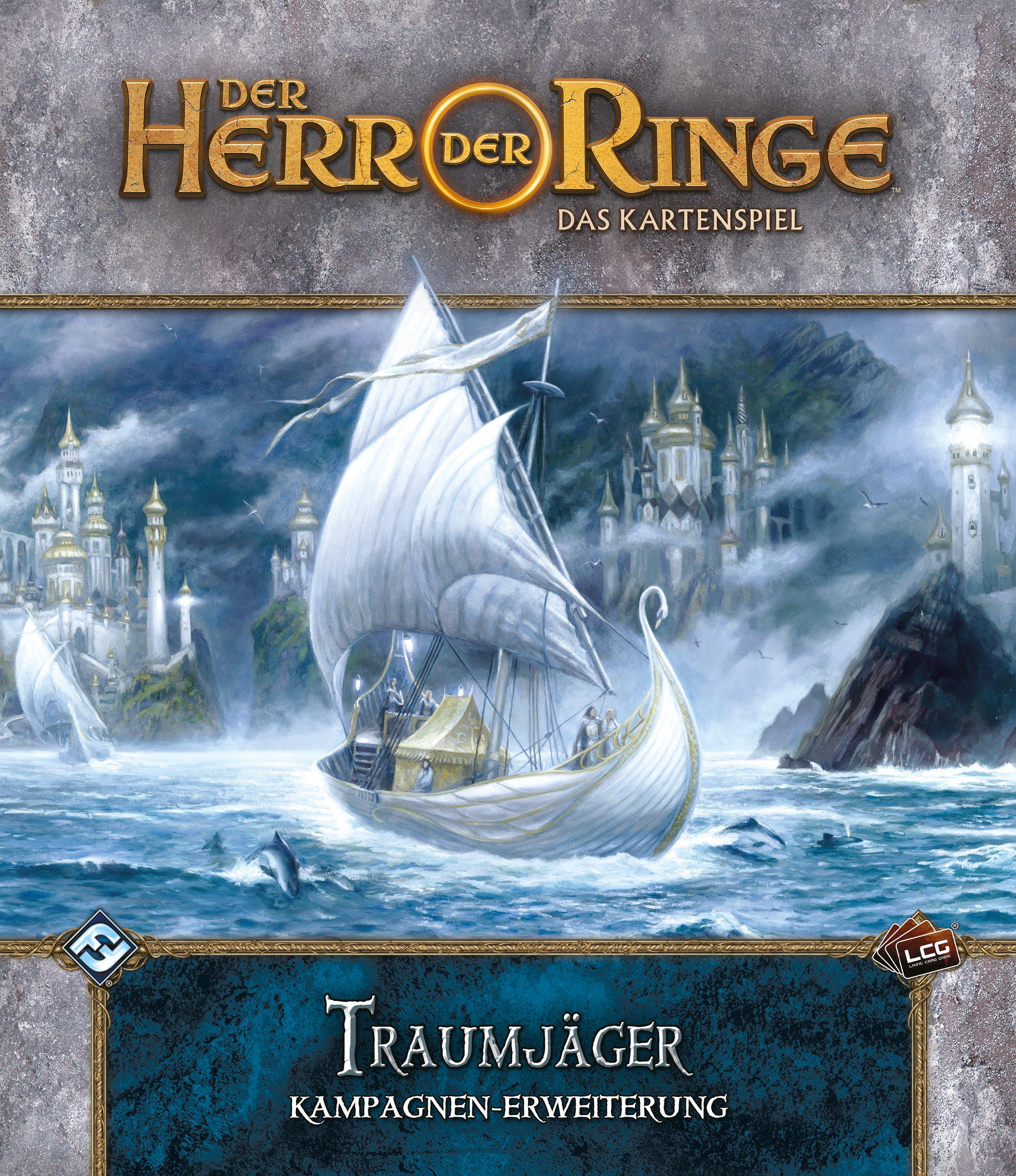 Fantasy Flight Games - Herr der Ringe Das Kartenspiel - Traumjäger, Kampagnen-Erweite FFGD2844