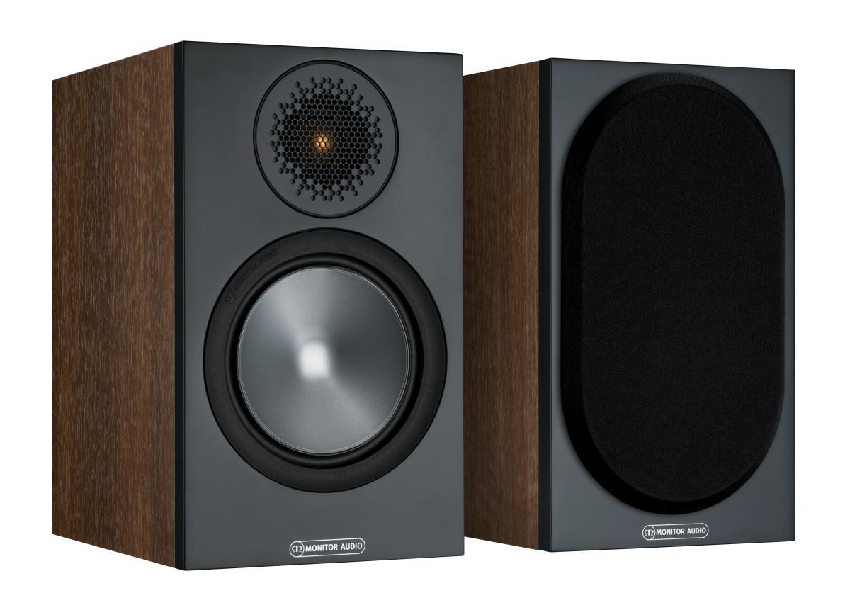 Monitor Audio Bronze 50 (6G) Kompaktlautsprecher Walnuss [Paar] SB6G50WN
