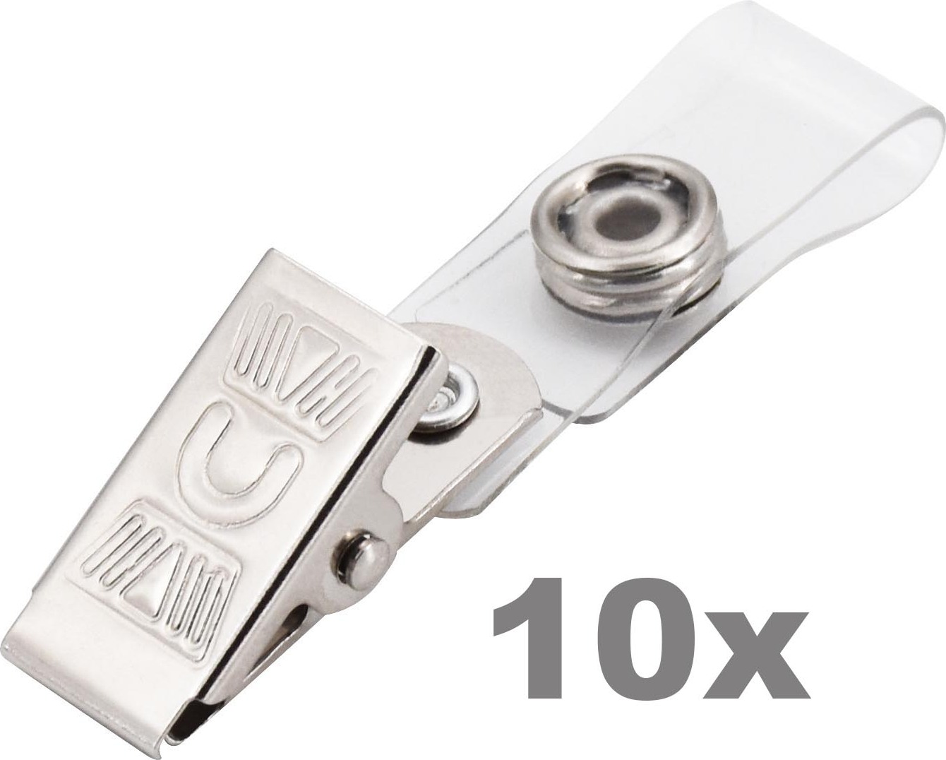 10 x Tifler Clip für Ausweiskartenhalter 5012