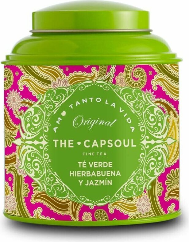 The capsoul TÉ GRANEL verde, hierbabuena & jazmín 100 gr