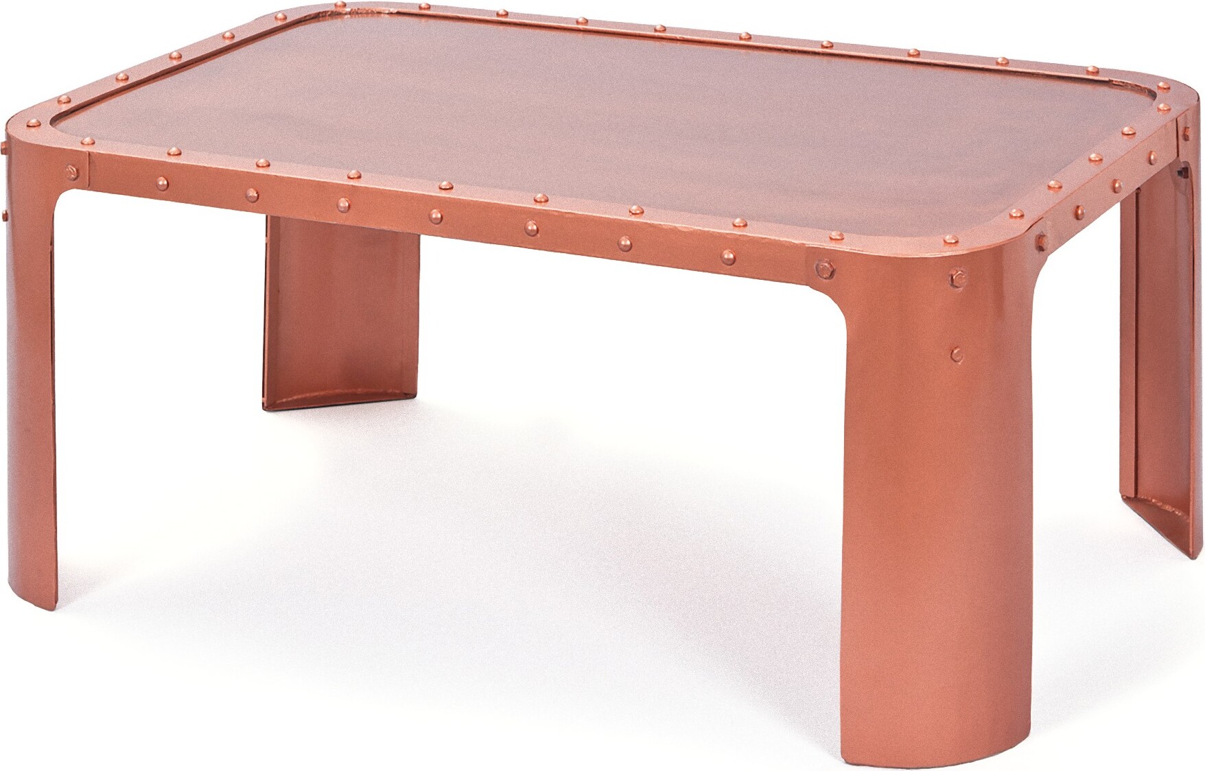ebuy24 Metall Couchtisch Gorwan Kupfer Sofa Beistelltisch Wohnzimmer Tisch Kaffeetisch 19-85300585