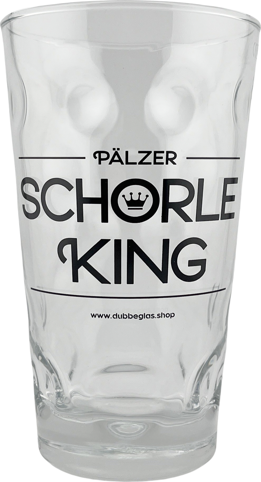 Böckling Glas Pälzer Schorle King Dubbeglas 0,5 L - Schorleglas für den Pfälzer Schorle König 272662823