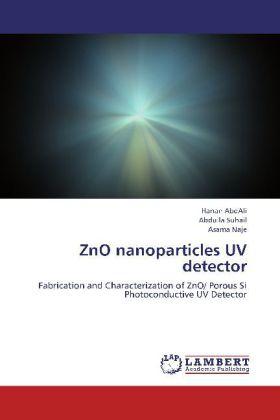 Sonstige Verlage ZnO nanoparticles UV detector
