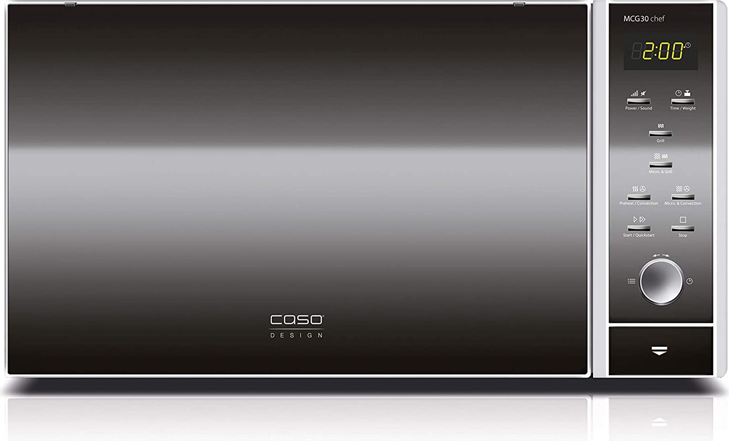CASO MCG 30 chef Mikrowelle + Heißluft + Grill